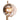 Glamorous gold wall sconce with round backplate