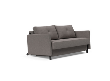 cubed full size sleeper sofa with arms by innovation living in small modern apartment