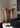 G.O. Floor Lamp by Oluce with adjustable arm and satin gold accents in black finish