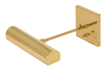 House of Troy Direct Wire Contemporary 9" Polished Brass Picture Lights