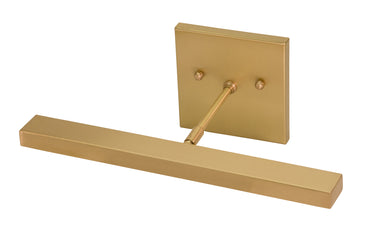House of Troy Direct Wire Horizon 12" LED Satin Brass Picture Lights