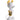 Mickey Welcome by Leblon Delienne, White & Gold colorway, 30 cm – image 2