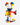 Mickey Welcome Art Collection by Leblon Delienne, Multicolor (Mondrian primary colors) colorway, 30 cm – image 2