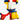 Mickey Welcome Art Collection by Leblon Delienne, Multicolor (Mondrian primary colors) colorway, 30 cm – image 3