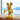 Mickey Welcome by Leblon Delienne, Chromed Gold colorway, 30 cm – image 2
