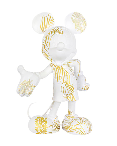 Star Style Mickey by Martyn Lawrence Bullard by Leblon Delienne, White & Gold colorway, 30 cm