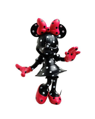 Minnie by Chantal Thomass by Leblon Delienne, Matt Black & Red polka dots colorway, 31 cm