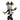 Minnie by Kelly Hoppen by Leblon Delienne, Taupe, Black & Gold colorway, 31 cm