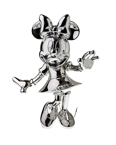 Minnie Welcome by Leblon Delienne, Chromed Silver colorway, 31 cm