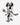 Minnie Welcome by Leblon Delienne, Chromed Silver colorway, 31 cm – image 2