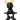 Mickey Take 2 by Kelly Hoppen by Leblon Delienne, Black & Gold colorway, 48 cm