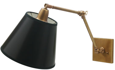 House of Troy Direct Wire 20" Weathered Brass Library Lamp