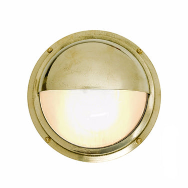 Original BTC Brass Bulkhead with Eyelid Shield – main view