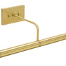 House of Troy Direct Wire Slim-Line 14" Satin Brass Picture Lights