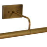 House of Troy Direct Wire Slim-Line 24" Antique Brass Picture Lights