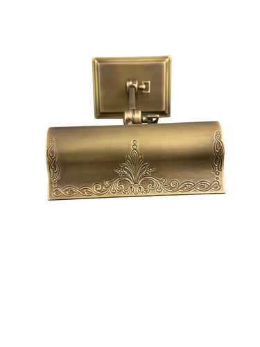 House of Troy Direct Wire Olivia 8" Antique Brass Picture Lights