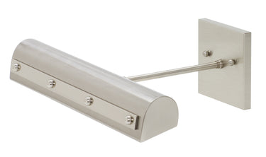 House of Troy Direct Wire Traditional 14" LED Picture Lights with Rivet Motif (Ball & Strap)