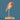 Daqiconcept Bird LED Dimmable Table Lamp - Burnt Brick BR01BBL