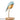 Daqiconcept Bird LED Dimmable Desk Lamp - Aqua Blue BR01QB emitting warm light for reading