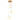 Deglupta Modern Brass Chandelier, 3-Light, 18"