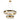 Delphinium: 2-Tiered Modern Brass & Crystal LED Chandelier