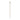 Contemporary Alabaster Wall Column Light | Collier 53 LED | Polished Nickel Accents