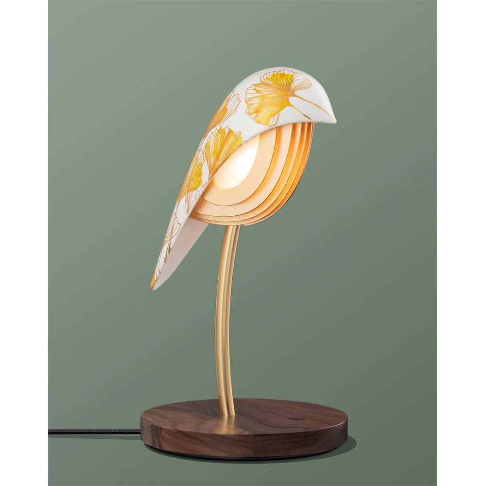 Daqiconcept Desk Lamp Bird Yellow Ginkgo