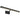 Nightshade Black Dessau 18 inch picture light, integrated LED, contemporary design for framed art.