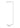 46in Dessau task floor lamp (700PRTDES46N-LED927) with pivoting LED head in a polished nickel finish.