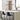 Dimmable Nightshade Black integrated LED linear suspension light by Sean Lavin - in a Kitchen Island