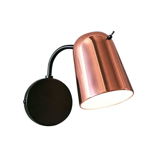 Seed Design Dobi Wall Lamp Copper Black