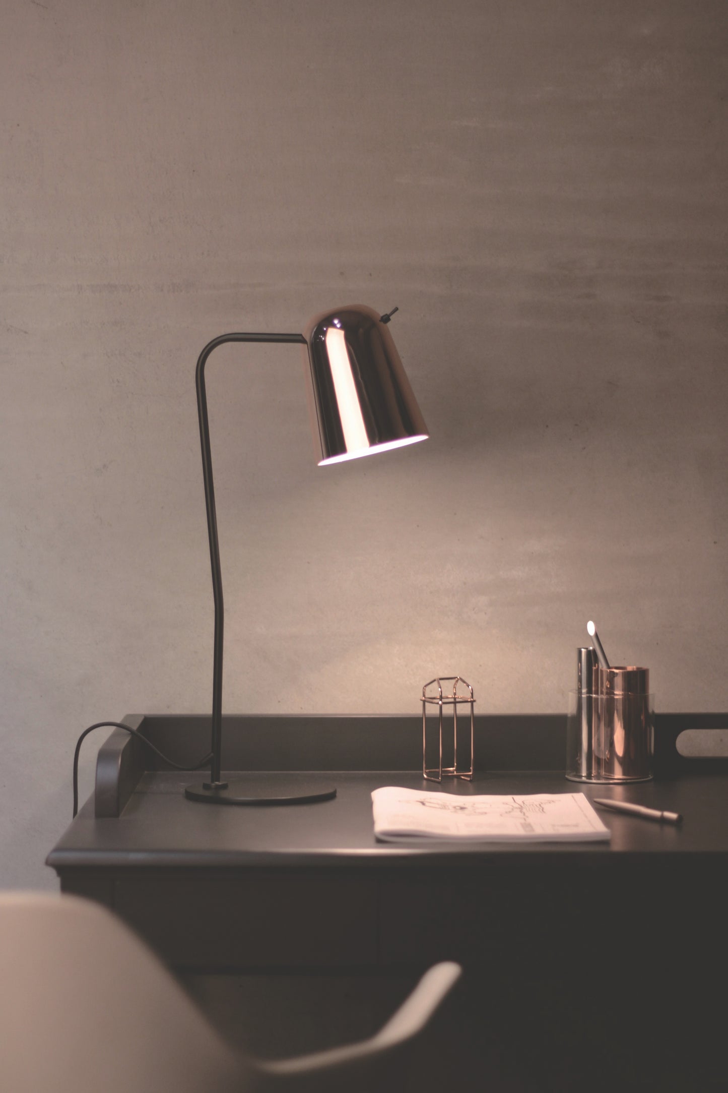 Seed Design Dobi Table Lamp Copper Black