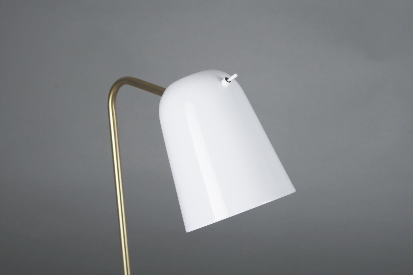 Seed Design Dobi Table Lamp White Brass
