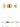 Dobson 3-light wall sconce by Visual Comfort Modern, elegant design - Natural Brass and Matte Black