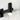 Matte black finish LED vanity light, contemporary bathroom design