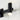 Matte black finish LED vanity light, contemporary bathroom design