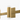 Dimmable natural brass LED vanity light, 3000K, for modern interiors