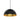 Contemporary Hanging Light Fixture for Commercial and Residential Spaces – Domos 16" Pendant in Black Finish