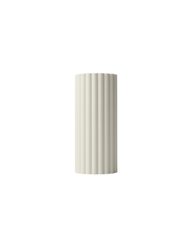 Pleated wall sconce, Linen | Donna by Pholc