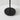 Doppia Black Finish Cordless Table Lamp: Rechargeable LED for Restaurant Dining Tables