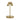 Brass Doppia Portable Accent Lamp: Modern Rechargeable Lighting for Living Room Decor