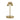 Brass Doppia Portable Accent Lamp: Modern Rechargeable Lighting for Living Room Decor