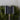 Doppia lamp black finish, cordless table lighting, for event or patio use