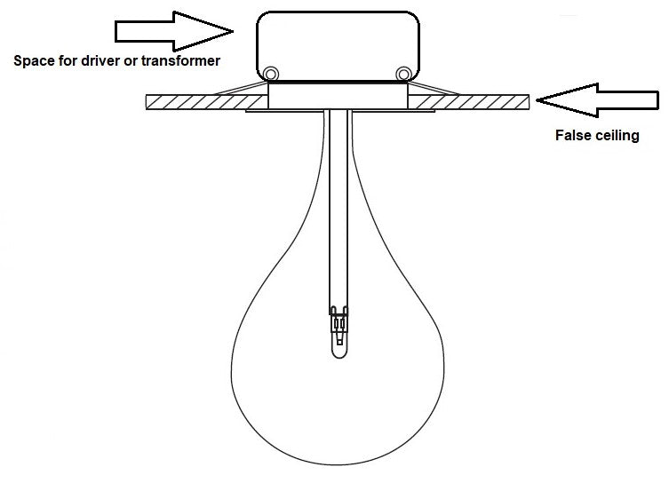 Drop LED Ceiling Light  | Alma Light