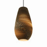 Graypants Drop recycled cardboard pendant light for sustainable home lighting.in Natural Finish