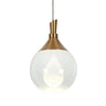 Dsenlupor HA05114 Pendant Light with Carved Water Droplet Glass