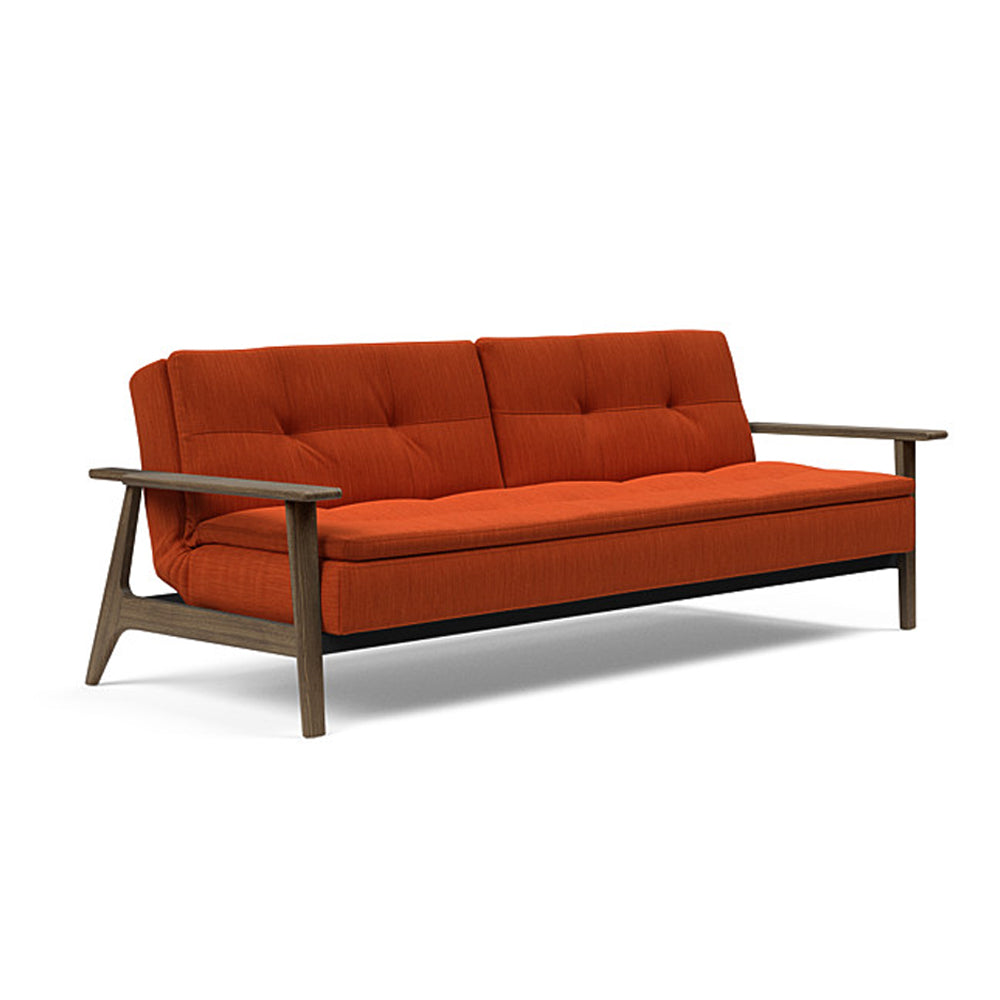 Innovation Living Dublexo Frej Sofa Bed with Smoke Oak Legs