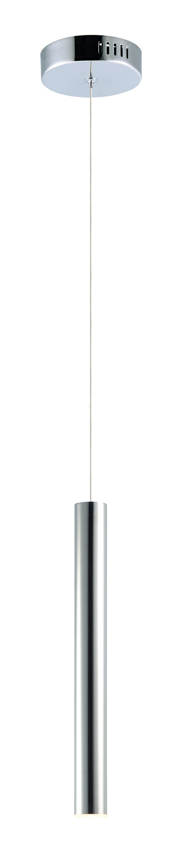ET2 Flute LED Pendant Polished Chrome