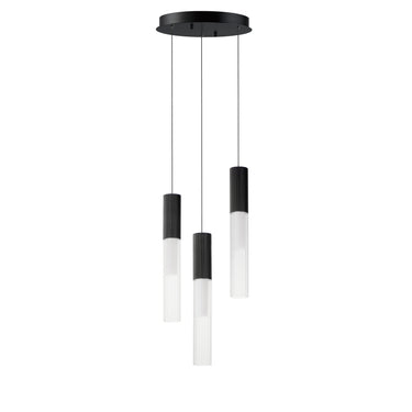 ET2 Reeds 3-Light LED Pendant Black