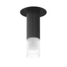 ET2 Reeds LED Flush Mount Black